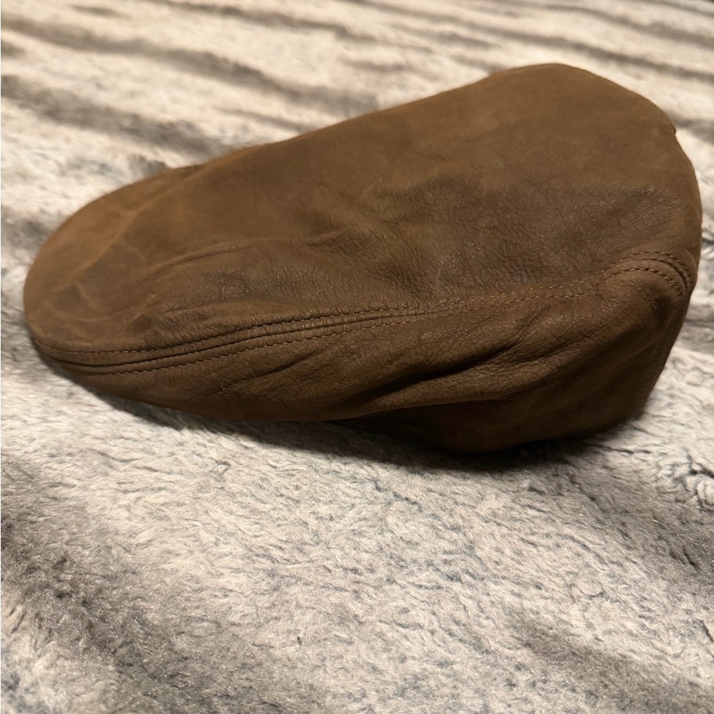 Adventure Bound Leather Flat Cap